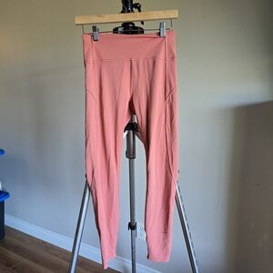 Lululemon Athletica Coral High-Waisted Leggings